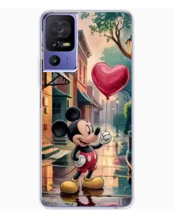 Чехол для TCL 605 с картинкой «Микки и шарик-сердце» Чехол для TCL 605 с картинкой «Микки и шарик-сердце»