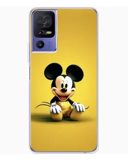 Чехол для TCL 605 с картинкой «Микки на желтом»
