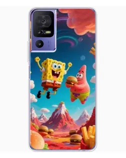 Чехол для TCL 605 с картинкой «Космический фастфуд» Чехол для TCL 605 с картинкой «Космический фастфуд»