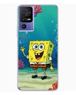 Чехол для TCL 605 с картинкой «Подводный привет»