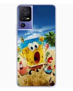 Чехол для TCL 605 с картинкой «Развлечения на пляже»