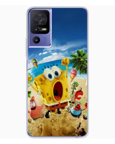 Чехол для TCL 605 с картинкой «Развлечения на пляже»