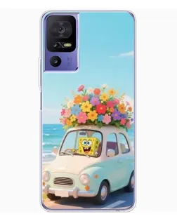Чехол для TCL 605 с картинкой «Автомобильное путешествие»