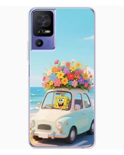 Чехол для TCL 605 с картинкой «Автомобильное путешествие»