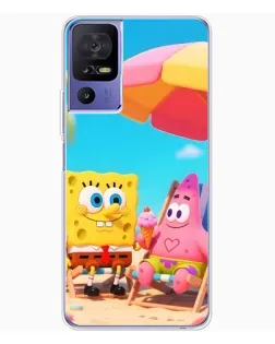 Чехол для TCL 605 с картинкой «Отдых на пляже»