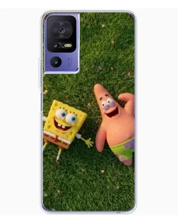 Чехол для TCL 605 с картинкой «Друзья на лужайке»