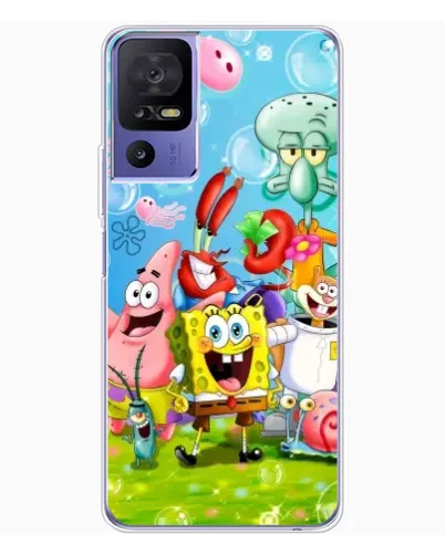 Чехол для TCL 605 с картинкой «Губка Боб и друзья» Чехол для TCL 605 с картинкой «Губка Боб и друзья»