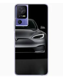 Чехол для TCL 605 с картинкой «Tesla Model S Look» Чехол для TCL 605 с картинкой «Tesla Model S Look»