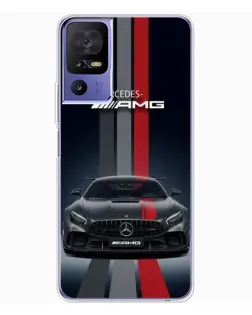 Чехол для TCL 605 с картинкой «Mercedes — белый карбон» Чехол для TCL 605 с картинкой «Mercedes — белый карбон»