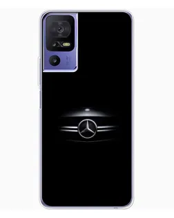 Чохол для TCL 605 з картинкою «Mercedes — абстрактні лінії»