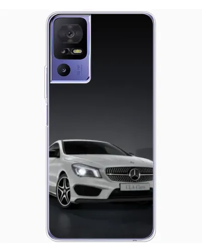 Чехол для TCL 605 с картинкой «Mercedes AMG GT Silver» Чехол для TCL 605 с картинкой «Mercedes AMG GT Silver»