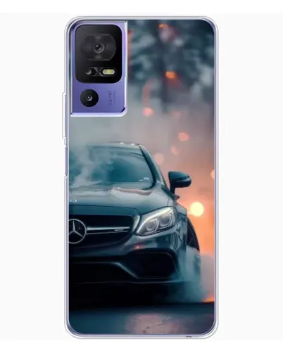Чехол для TCL 605 с картинкой «Mercedes — ночной город» Чехол для TCL 605 с картинкой «Mercedes — ночной город»