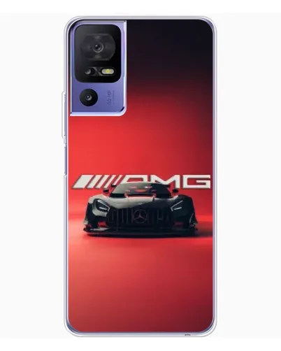 Чехол для TCL 605 с картинкой «Mercedes AMG — красная линия» Чехол для TCL 605 с картинкой «Mercedes AMG — красная линия»