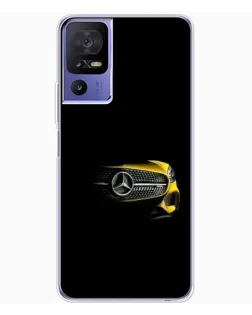 Чехол для TCL 605 с картинкой «Mercedes — ретро стиль»