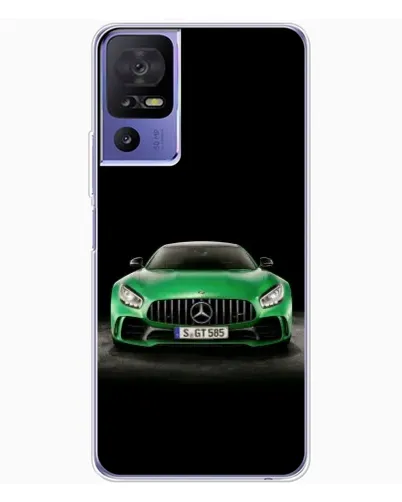 Чехол для TCL 605 с картинкой «Mercedes — неоновый лого» Чехол для TCL 605 с картинкой «Mercedes — неоновый лого»
