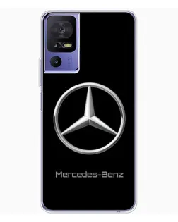 Чехол для TCL 605 с картинкой «Mercedes Silver Logo»