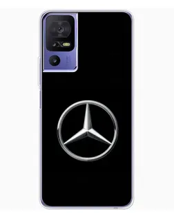 Чехол для TCL 605 с картинкой «Mercedes классический лого»