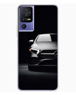 Чехол для TCL 605 с картинкой «Свет фар Mercedes»