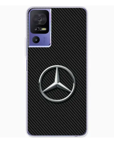 Чохол для TCL 605 з картинкою «Карбоновий Mercedes стиль» Чохол для TCL 605 з картинкою «Карбоновий Mercedes стиль»