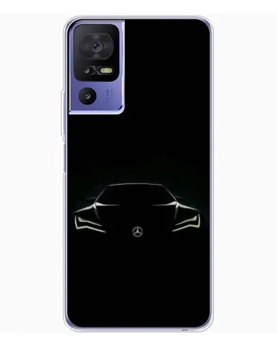 Чохол для TCL 605 з картинкою «Mercedes — силует авто» Чохол для TCL 605 з картинкою «Mercedes — силует авто»