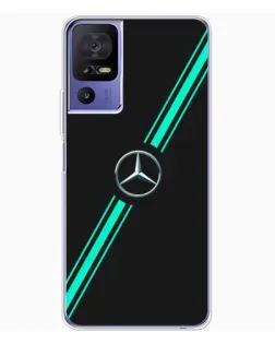 Чохол для TCL 605 з картинкою «Спортивні лінії Mercedes»