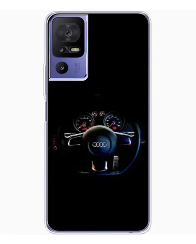 Чехол для TCL 605 с картинкой «Салон Audi — руль» Чехол для TCL 605 с картинкой «Салон Audi — руль»