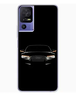 Чехол для TCL 605 с картинкой «Audi — ночной контур»