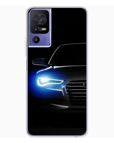 Чехол для TCL 605 с картинкой «Неоновый взгляд Audi» Чехол для TCL 605 с картинкой «Неоновый взгляд Audi»