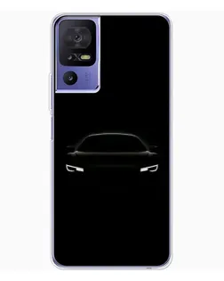 Чехол для TCL 605 с картинкой «Взгляд Audi в темноте»