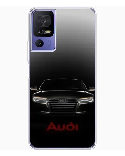 Чехол для TCL 605 с картинкой «Audi — градиентный контур» Чехол для TCL 605 с картинкой «Audi — градиентный контур»