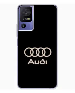 Чехол для TCL 605 с картинкой «Audi — золотой логотип»