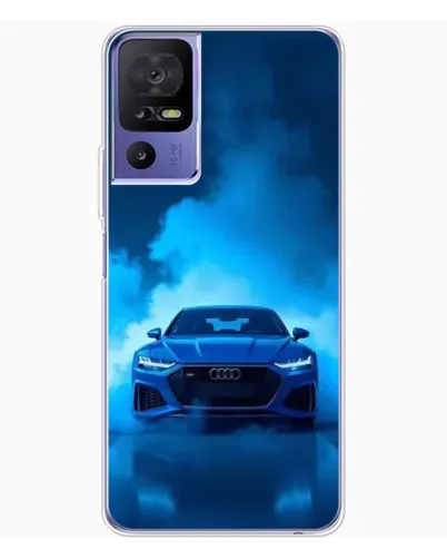 Чехол для TCL 605 с картинкой «Audi — голубая энергия» Чехол для TCL 605 с картинкой «Audi — голубая энергия»