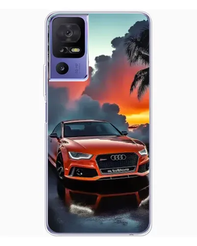 Чехол для TCL 605 с картинкой «Audi — закат» Чехол для TCL 605 с картинкой «Audi — закат»