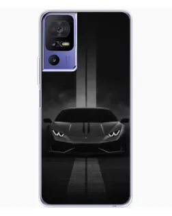 Чехол для TCL 605 с картинкой «Lamborghini симметрия дорог»