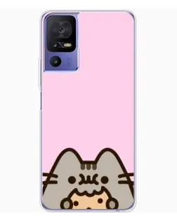 Чехол для TCL 605 с картинкой «Pusheen и печенье» Чехол для TCL 605 с картинкой «Pusheen и печенье»