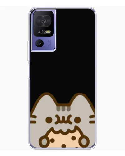 Чехол для TCL 605 с картинкой «Пушин на черном»