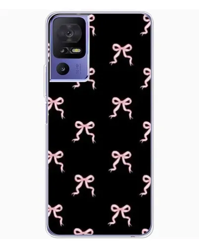 Чехол для TCL 605 с картинкой «Бант-цветок»