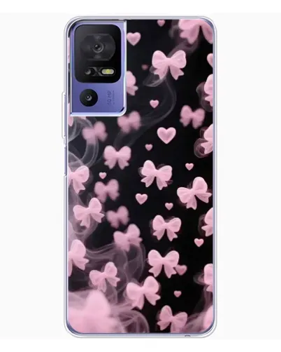 Чехол для TCL 605 с картинкой «Неоновое кружево»