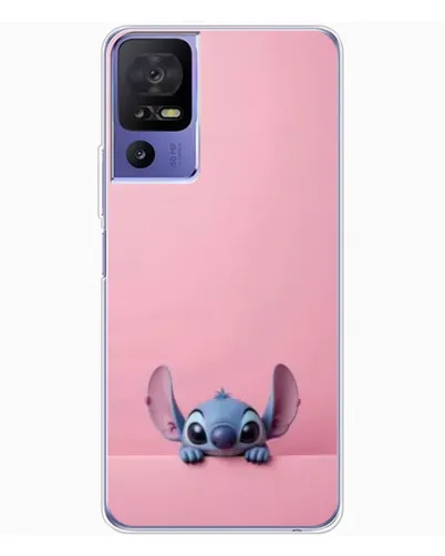 Чехол для TCL 605 с картинкой «Stitch выглядывает»