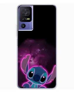 Чехол для TCL 605 с картинкой «Неоновый Stitch»