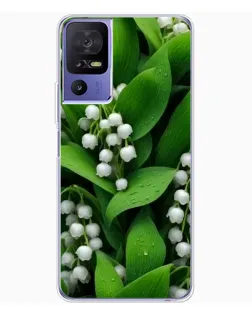 Чохол для TCL 605 з картинкою «Конвалії в зелені»