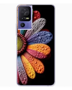Чохол для TCL 605 з картинкою «Райдужна квітка»