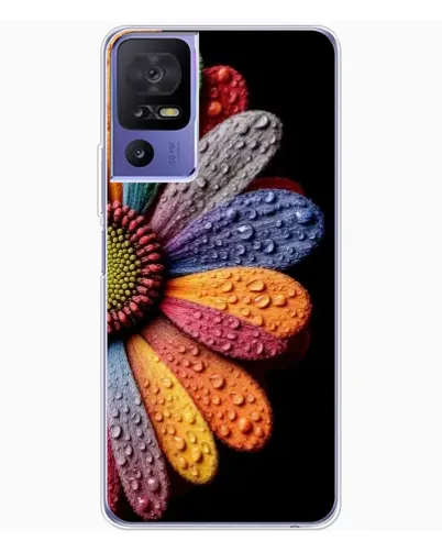 Чохол для TCL 605 з картинкою «Райдужна квітка» Чохол для TCL 605 з картинкою «Райдужна квітка»