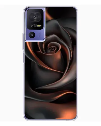 Чохол для TCL 605 з картинкою «Шовкова чорна троянда» Чохол для TCL 605 з картинкою «Шовкова чорна троянда»