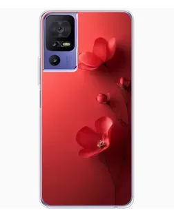 Чохол для TCL 605 з картинкою «Макові суцвіття»