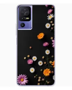 Чохол для TCL 605 з картинкою «Квіткова композиція»