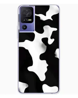 Чехол для TCL 605 с картинкой «Черно-белое пятно»