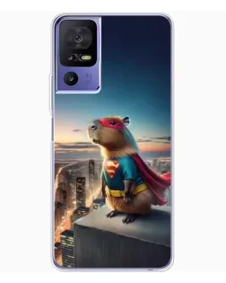Чохол для TCL 605 з картинкою «Капі-мен супергерой»