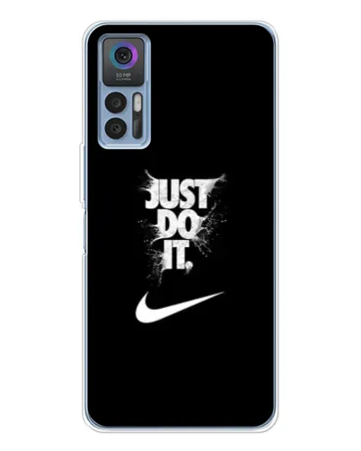 Чехол для TCL K23 5G с картинкой «Текстовый принт Nike» Чехол для TCL K23 5G с картинкой «Текстовый принт Nike»