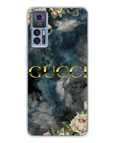 Чехол для TCL K23 5G с картинкой «Абстрактные цветы Gucci» Чехол для TCL K23 5G с картинкой «Абстрактные цветы Gucci»